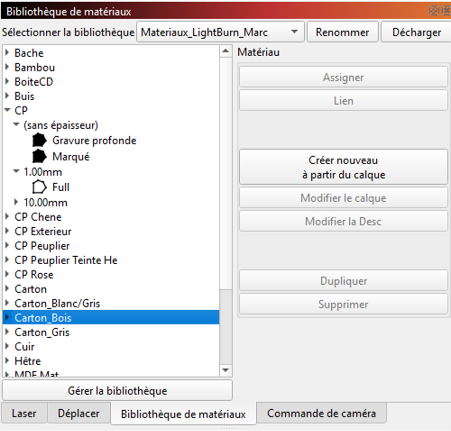 Lightburn Bibliothèque